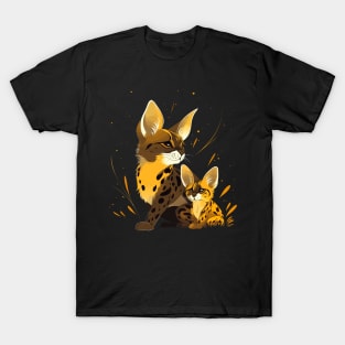 Serval Fathers Day T-Shirt